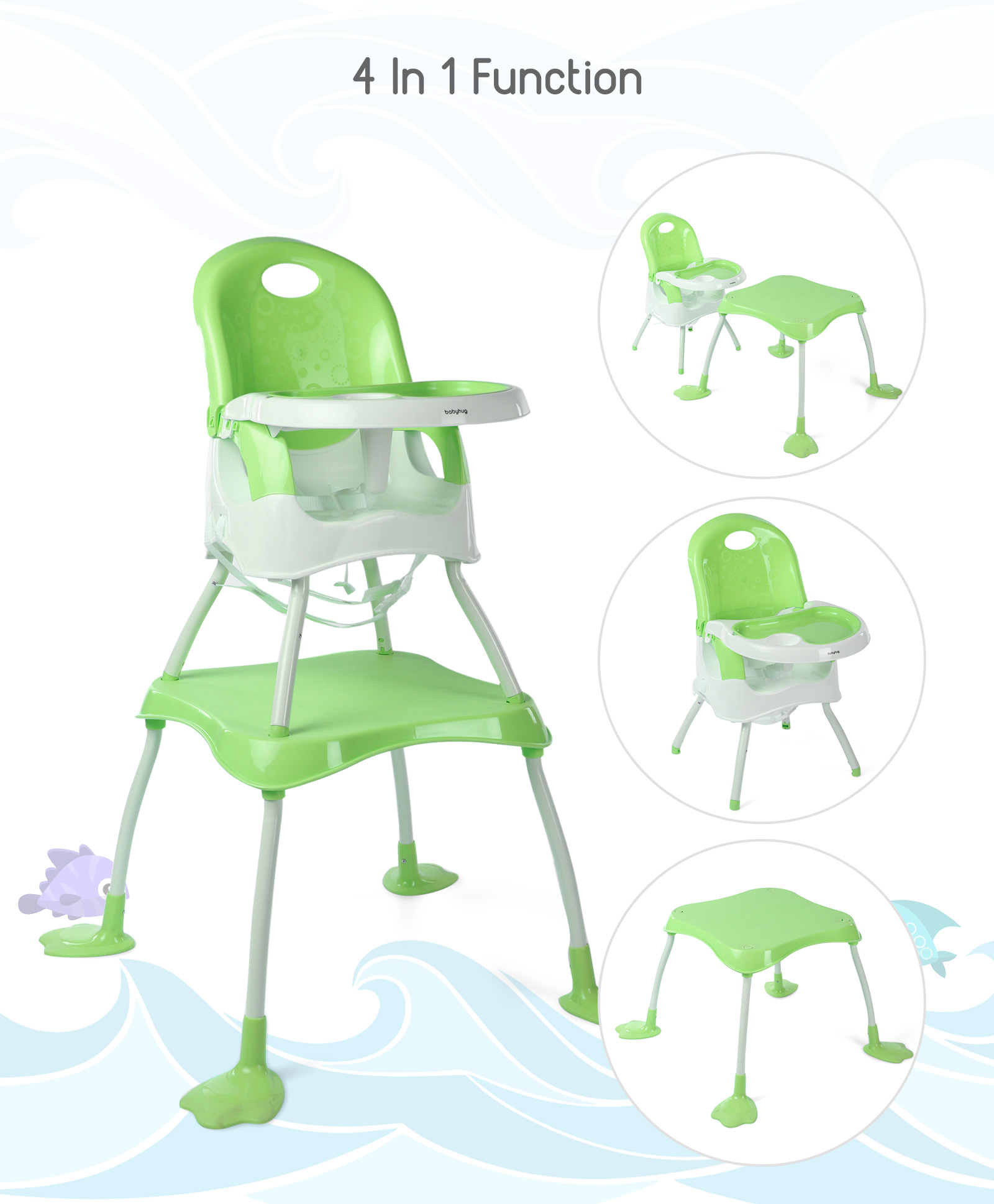 baby chair 4 in 1