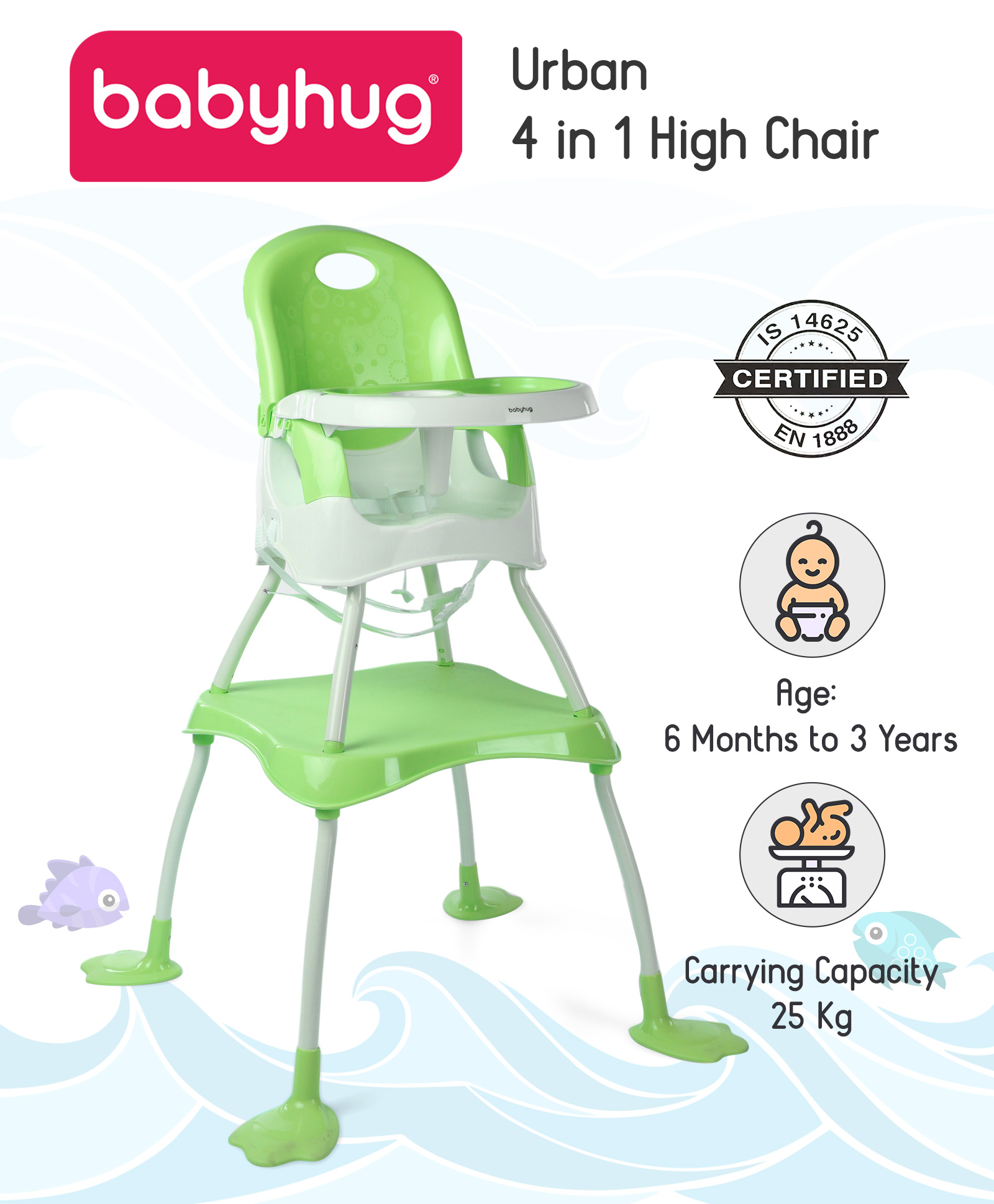 baby chair 4 in 1