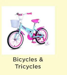 bicycles and tricycles
