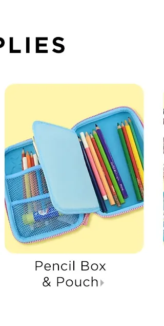pencil box & pouch