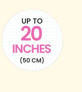 Up To 20 inches
