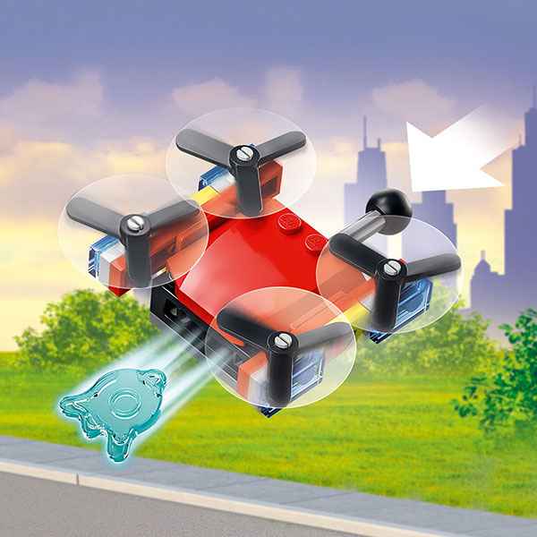 Sky-firefighting drone