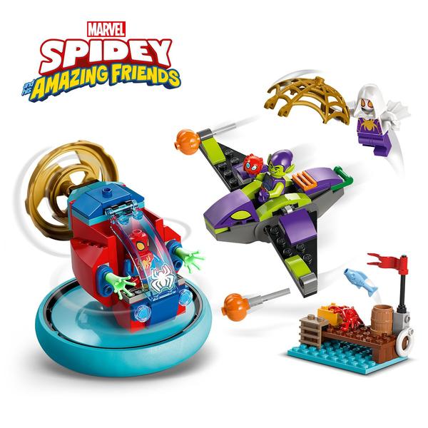Fun with Spidey’s buildable hover spinner