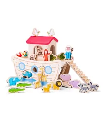 New Classic Toys Noah's Shape Sorter Ark