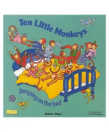 Child's Play Ten Little Monkeys Jumping On The Bed Paperback - 16 pages