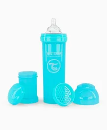 Twistshake Anti Colic Baby Feeding Bottle Pastel Blue - 330ml