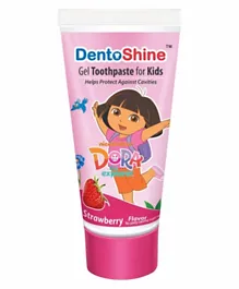 Dento Shine Dora Gel Toothpaste For Kids Strawberry - 80g