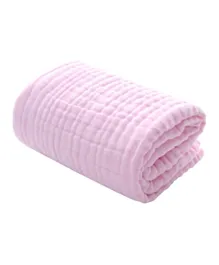 Anvi Baby Organic Muslin Bath Towel - Tickled Pink