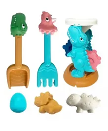Ranxian Dinosaur Beach Sand Toys - 6 Pieces