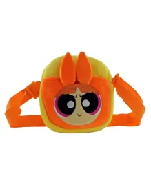 Cartoon Network PPG Kids Plush Shoulder Bag Sling Bag - Orange