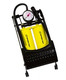 Spartan Foot Pump Double Cylinder - Yellow
