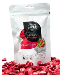 Karish Crunchy Bites Freeze Dried Strawberry - 20g