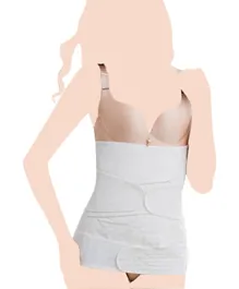 Sunveno Breathable Postpartum Abdominal Belt White - Large