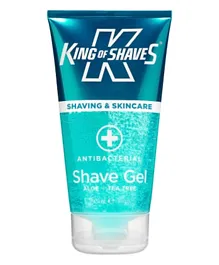 King of Shaves Shaving Gel Antibacterial - 150mL
