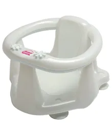 OK Baby Flipper Evolution Bath Seat With Slip Free Rubber - Grey
