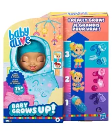 Baby Alive Baby Grows Up Doll Toy - Multicolor