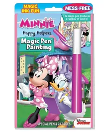 Disney Minnie Mouse Happy Helpers Magic Pen Painting Book - 24 Pages