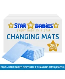 Star Babies Pink Disposable Changing Mats - Pack of 125