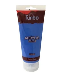 Funbo Acrylic Tube 38 Cobalt Blue 200mL - Assorted