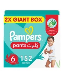 Pampers Baby Dry Pants Diapers Size 6 - 152 Pieces