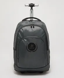 Beverly Hills Polo Club Kids Trolley Backpack Grey - 18.5 Inches