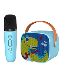 Factory Price Felix Kids Wireless Karoke Microphone And Speaker Set - Blue