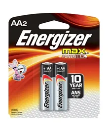 Energizer MAX Alkaline Power Seal AA - Pack of 2