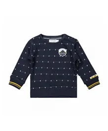 Dirkje Full Sleeves Sweater - Navy