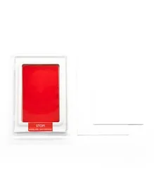 Babies Basic Clean Fingerprint With Two Imprint Cards - Red