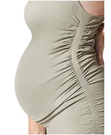 Mums & Bumps Blanqi Maternity Racerback Tank Dress - Moss