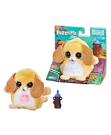 furReal Fuzzalots Puppy Color-Change Interactive Feeding Toy with Lights and Sounds