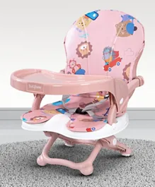 BAYBEE TinyThrone Portable Booster Chair - Pink