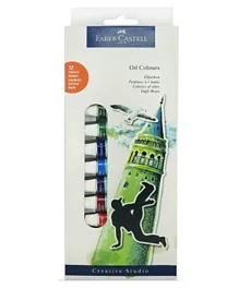 Faber Castell Oil Colours - 12 Pieces