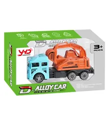 Young Hui Da Excavator Toy Truck Construction Vehicle Diecast - Multicolor