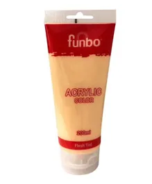 Funbo Acrylic Tube 46 Flesh Tint 200mL  - Assorted