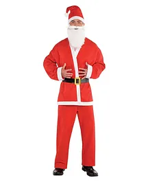 Party Centre Santa Crawl Suit Costume - Red