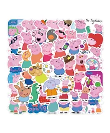Highland Peppa Pig Stickers for Peppa Birthday - Pack of 100