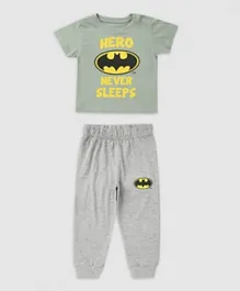 Zarafa Batman Graphic T-Shirt & Joggers Set - Green