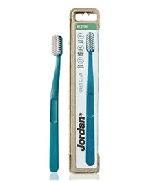 Jordan Green Clean Toothbrush Medium - Blue