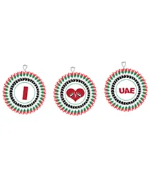 Party Magic UAE National Day Hanging Decoration - Pack of 3