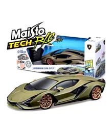 Maisto Tech 1:24 RC Premium Lamborghini Sian FKP37 - Green