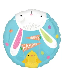 Party Centre Hello Bunny Easter Foil Balloon - 45.72 cm