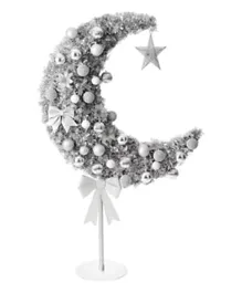 Homesmiths Ramadan Crescent Moon Tree - Silver