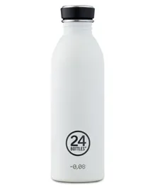 24 Bottles Urban Lightest Stainless Steel Water Bottle Ice White - 500mL