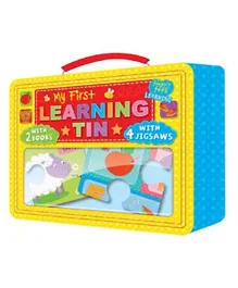 Igloo Books My First Learning Tin Puzzle with Book - 2 Pieces