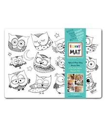 Funny Mat - Silly Owls