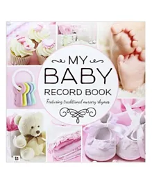 Future Books My Baby Record Book Pink - English