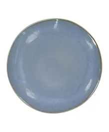 Hema Dinner Porto Reactive Glaze Plate - Blue