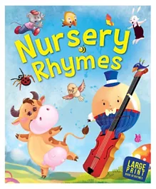 Nursery Rhymes Large Print - 80 Pages