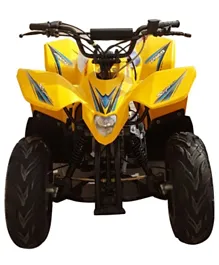 Megawheels Tornado 180 CC Power Wheels Off Road Fully Automatic ATV Quad Bike - Yellow